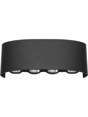 Mey İthalat Cata 15W Kapri LED Aplik (Dış Mekan)(Amber),amber,