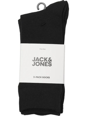 Jack & Jones Jacblack 3 Pack Erkek Çorap