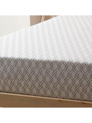 Soley | Mix & Match | Limoges |%100 Pamuklu Tek Kişilik 160 x 240 Çarşaf Beyaz