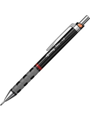 Rotring Versatil Tikky Kalem 0.9 mm Siyah Ergonomik Tasarımlı Yüksek Polimer Uçlu Kalem 1904697-0770520