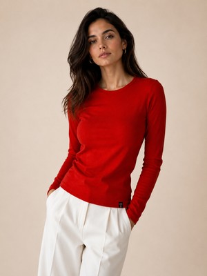 Vigoss Jeans VİGOSS  KADIN O YAKA SWEATSHIRT 13531-03397