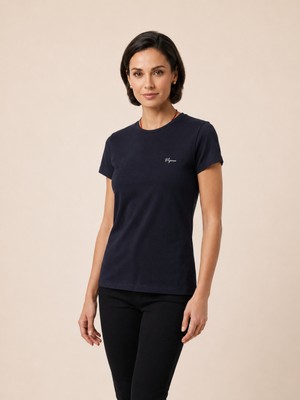 Vigoss Jeans VİGOSS BASKILI KADIN T-SHIRT 13193-03370