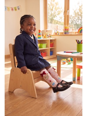 Bony Socks Cupcake Teddy Desenli Çocuk Dizüstü Çorap