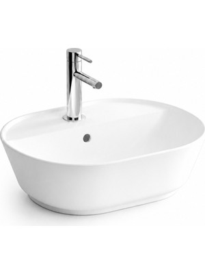 VitrA VİTRA GEO OVAL ÇANAK LAVABO DELİKLİ BEYAZ(7428B003-0001)