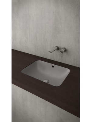 Bocchı SCALA TEZGAH ALTI LAVABO 55 CM -MAT GRİ (1006-006-0125)
