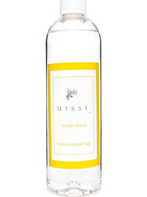 400 ml Amber Wood Kokulu Kandil Yağı