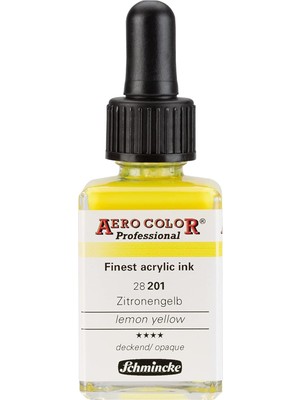 Professional Akrilik Mürekkebi 28 ml 201 Lemon Yellow