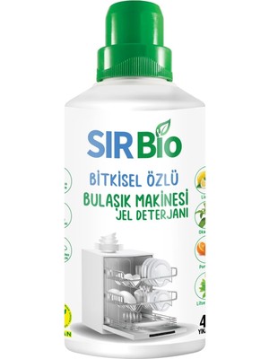 Sır Bio Bitkisel Özlü Bulaşık Makinesi Jel Deterjanı 1000 ml