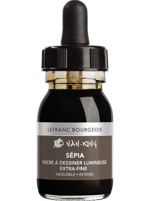 Lefranc Bourgeois Sepia Dolma Kalem Mürekkebi 30ML