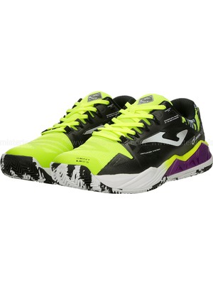 Joma Spin 2509 Erkek Siyah Sarı Padel Ayakkabı
