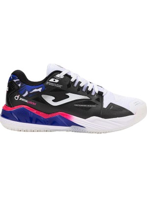 Joma Spin 2531 Erkek Siyah Mavi Padel Ayakkabı