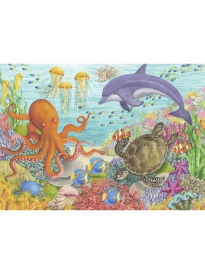 35P Puzzle Okyanus Canlıları