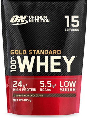 Optimum Nutrition 100% Whey Gs Chocolate Bag, 465 gr