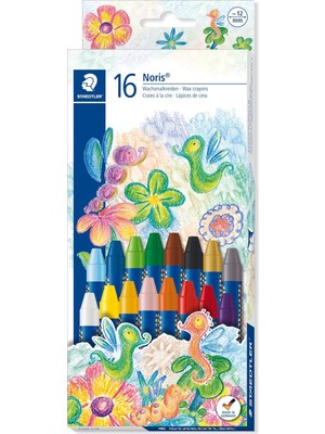 C16 Noris Clup Pastel Boya Stars 16 Lı