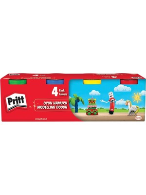 Pritt 4'lü Oyun Hamuru (4X100G)