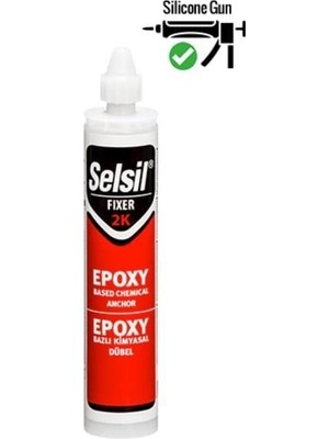 TeknoKapsül Selsil Epoksi Bazlı Kimyasal Dübel 300 ml