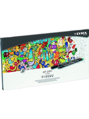 Lyra Hı Quality Art Pen Çizim Kalemi, 30'lu Metal Kutu