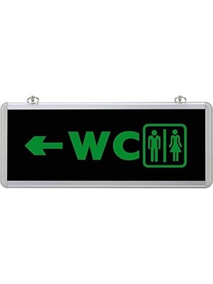 Selda Bay-Bayan Wc Tuvalet Yönlendirme Ledli Şarjlı Armatür SG012