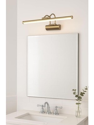 Sarjlı LED Flüt Resim Aplik / 6W / 3200K Gün Işığı / 35CM / Duvar Tipi Ayna/tablo Üstü Deko