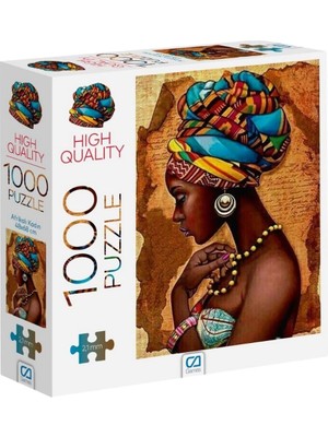 Kadın 1000 Parça 2 2mm Kalınlık 48X68CM Profesyonel Hobi Puzzle Yapboz Serisi
