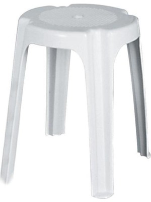 Omnipazar SY-4640 Plastik Tabure Büyük Boy 4'lü Set