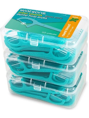 Watsons Super Smooth Nane Yuvarlak Diş Ipi Kürdan