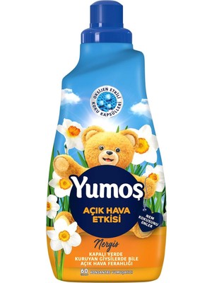 Yumoş Açık Hava Etkisi Konsantre Çamaşır Yumuşatıcısı Nergis 1440 ml 60 Yıkama