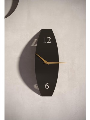 Mateen Metal 47-31CM Dekoratif Duvar Saati Kahve-Yeşil-Krem Mds-50 MYK2097-4