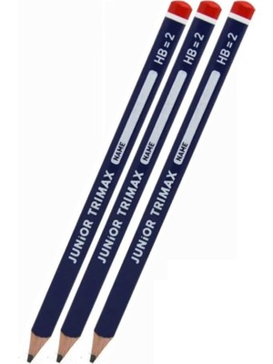 Artlantis Jumbo Kurşun Kalem 3 Adet Alpino Junior Trimax Hb Üçgen Kolay Tutuş Dereceli Kalem Kur