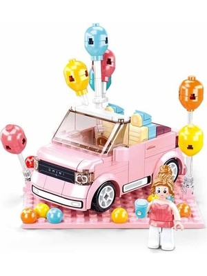 Handcraft Party Car Pembe Yapım Seti 245 Parça