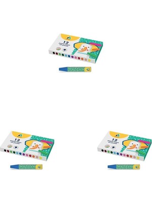 Pastel Boya, 12 Renk, 4280837002 3lü Paket