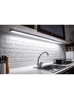 Dokunmatik 120CM Dim Edilebilir Tak Çalıştır LED Işık Mutfak, Dolap, Tezgah Altı, Duvar Dekor