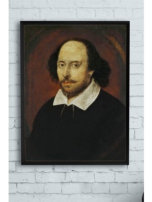 (PSTER13243) Shakespeare Çerçeveli Tablo (50X70CM)