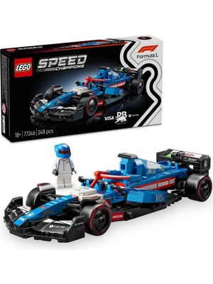 Speed Champions Visa Cash App Rb Vcarb 01 F1 Yarış Arabası 77246 – Yetişkinler Için Rb Kıyaf