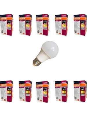 Ledvalue 8.5W E27 LED Ampul | 2700K Sıcak Sarı Işık, 806 Lümen, 60W Eşdeğer | Enerji Tasarruf