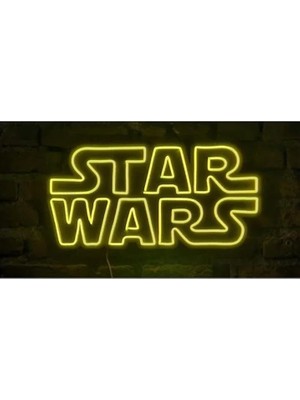 Sanec Star Wars Neon Ledli Duvar Aydınlatması