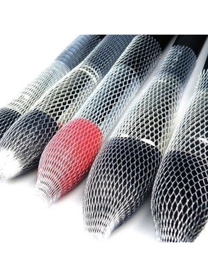 Mey İthalat Bakgelal Makyaj Far Allık Kontür Eyeliner Fırça Malzemeleri Ürünleri Koruyucu File Kapak Örgü Kılıf