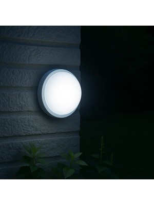 Artos 20W Beyaz LED Tavan ve Duvar Lambası / IP65 Su ve Toz Geçirmez / 6500K Beyaz Işık / Banyo,