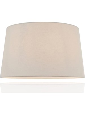 Konik Abajur Lambader Başlığı 35CMX40CM Yükseklik 23CM Bej