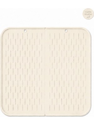 SILICONLY%100 Silikon Bulaşık Kurutma Matı,pvc ve Plastik Içermez,bulaşık Altlığı,bulaşı