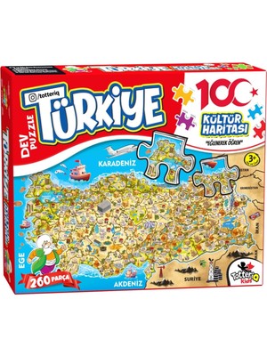 Türkiye Kültür Haritası Puzzle