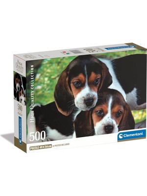 500 Parça Yüksek Kaliteli Koleksiyon Puzzle Close Together (Compact Box)