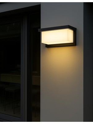 CT-7084 Cunda 30W Duvar Apliği Modern LED Dış Aydınlatma 2350LM Günışığı 3200K