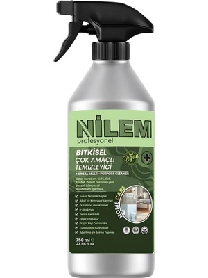 Nilem PROFESYONEL%100 Bitkisel Çok Amaçlı Temizleyici Vegan Leke Çıkarıcı - Yağ Çözücü 7