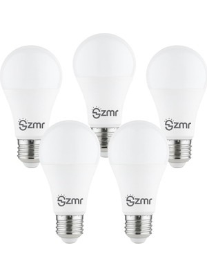 8.5W E27 LED Ampul 2700K Sarı Işık 806 Lümen 60W Eşdeğer Enerji Tasarruflu Ampul 10 Lu Paket