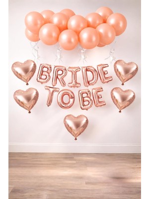Gözlülüğü Bride To Be Gümüş Pembe