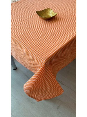 Piknik Örtüsü Sofra Bezi 170X170 cm (Turuncu)