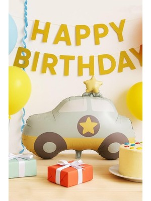 Mey İthalat Beysüs Retro Araba Folyo Balon