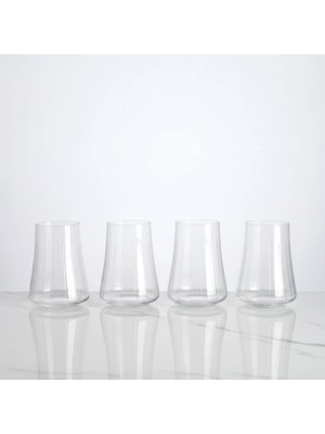 Qua Home Moena 4lü Kristal Meşrubat Bardağı 400 cc