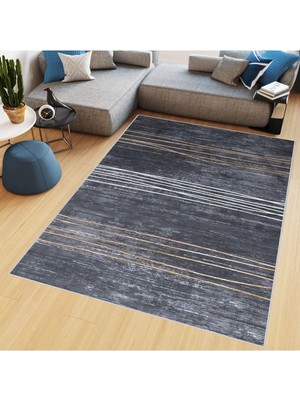 Rovigo Home Dijital Baskı Yıkanabilir Kaymaz Taban Salon Halısı RVG0450 80X300 cm